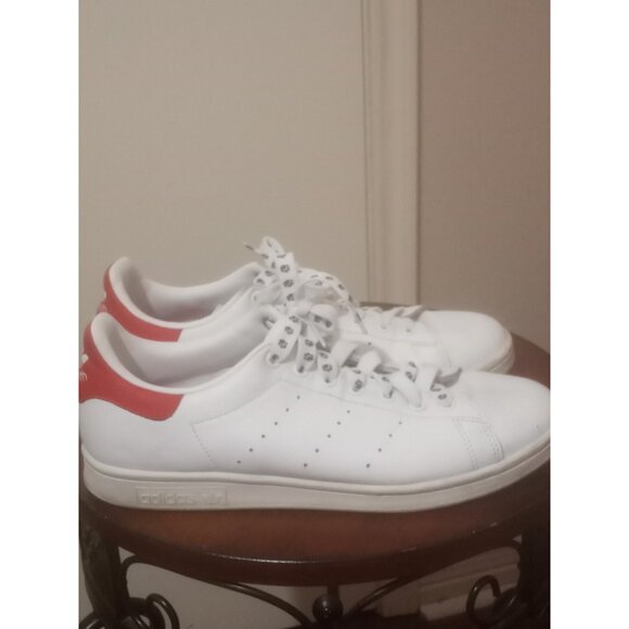adidas Other - Adidas Mens Stan Smith EF4334 White Red Casual Shoes Sneakers Size 10